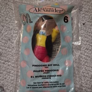 Madame Alexander Pinocchio Doll with Yellow and Red Outfit